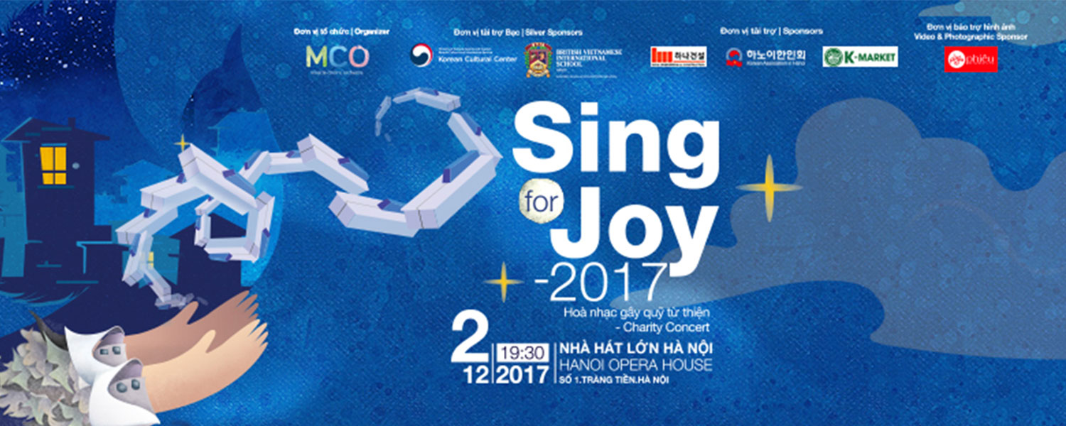 Đêm nhạc vui ca - Sing for joy 2017