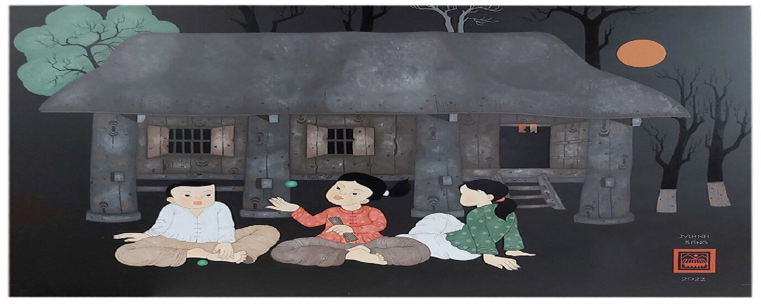 Trưng bày tranh online series 1 - Tranh của họa sĩ Mạnh Sáng về Đề tài Vùng cao