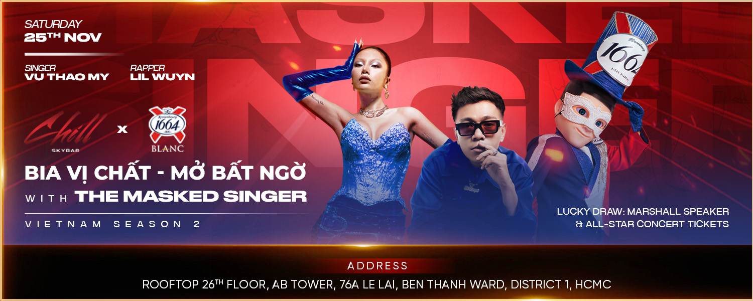 Chill Skybar x 1664 Blanc | The Masked Singer Việt Nam SS 2