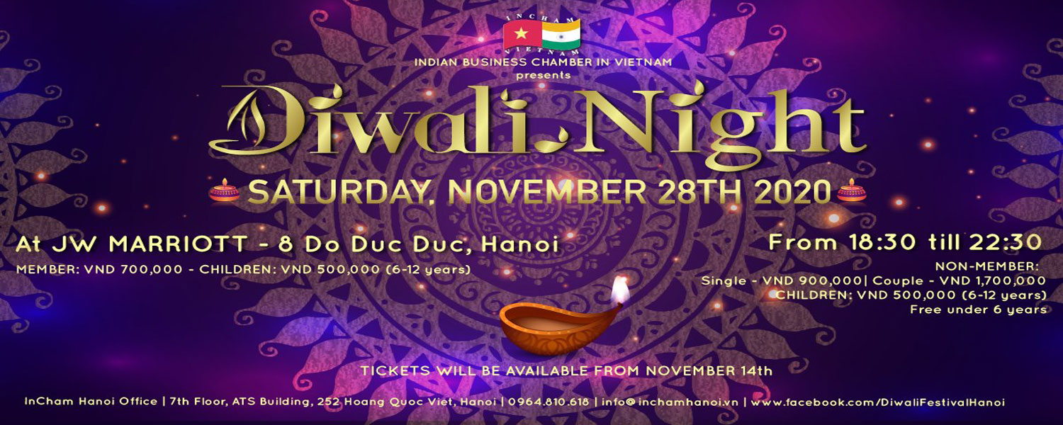 Đêm hội Diwali 2020 tại Hà Nội