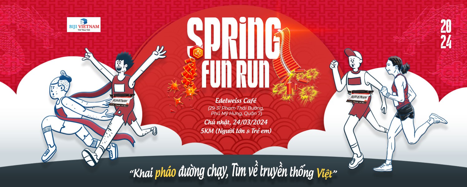 Vé giải chạy BIJI Spring Fun Run 2024  
