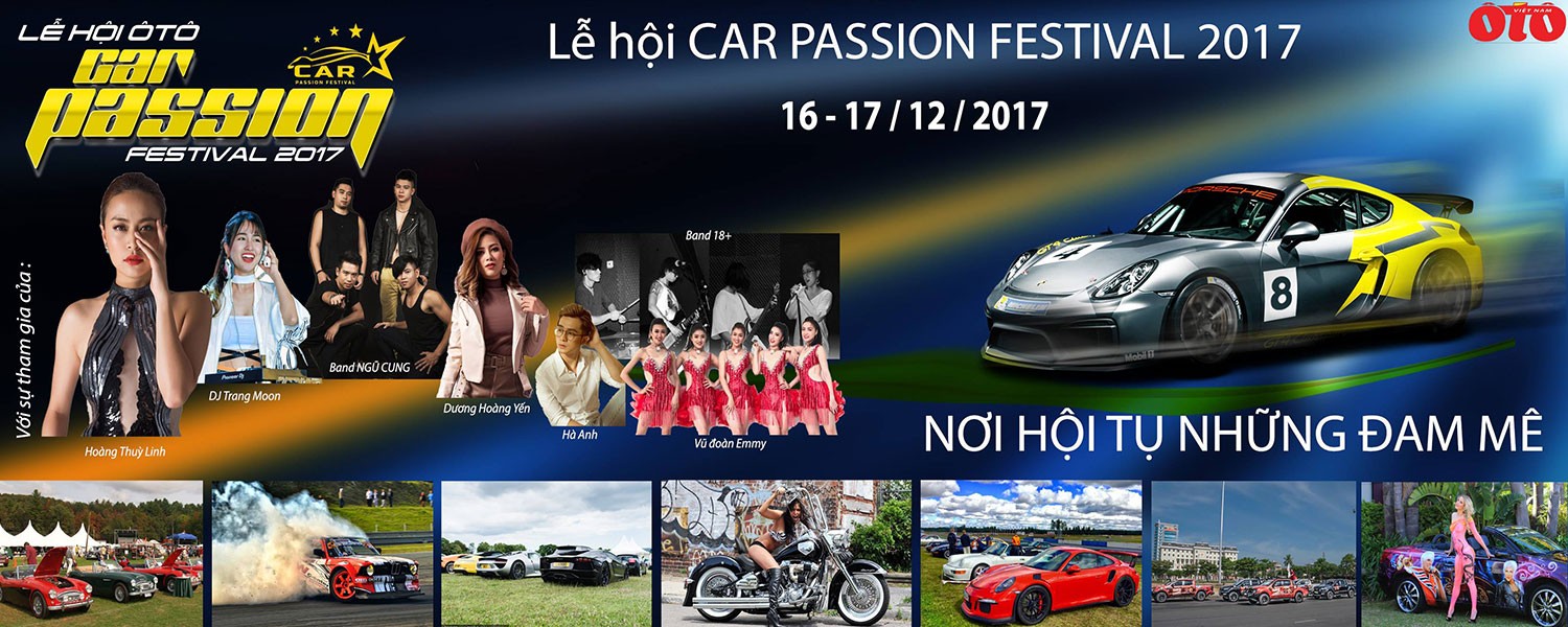 Car Passion Festival 2017 – Khởi động đam mê