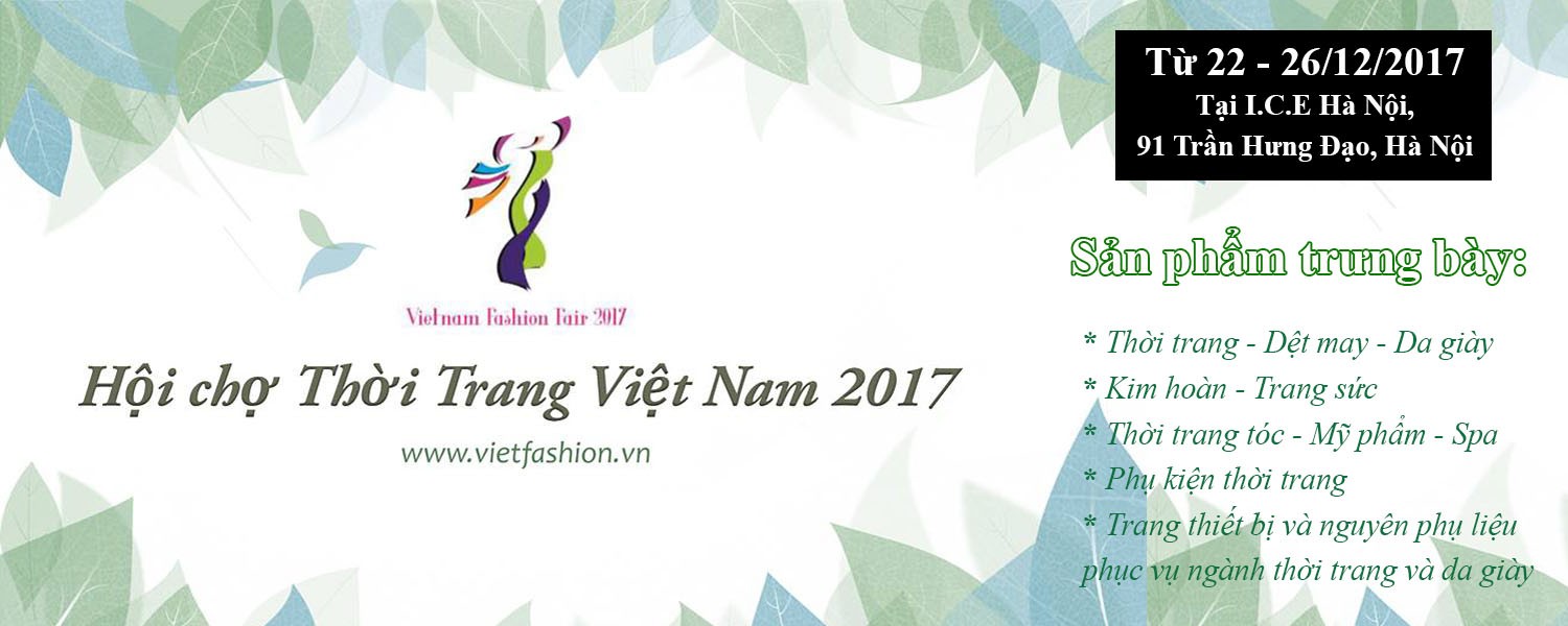 Hội chợ Thời Trang Việt Nam 2017