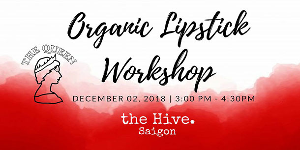 DIY Organic Lipsticks Workshop