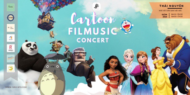 THÁI NGUYÊN - Cartoon film music concert