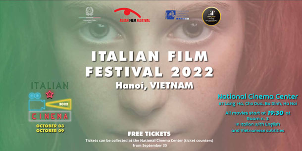 Liên hoan Phim Italia 2022 tại Việt Nam
