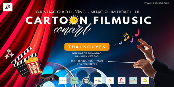 THÁI NGUYÊN - Cartoon film music concert