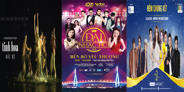 Tổng hợp các sự kiện âm nhạc hấp dẫn sẽ diễn ra tháng 4 năm 2018