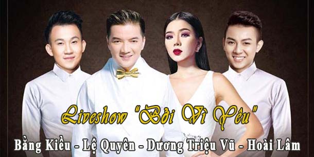 Sự kiện âm nhạc tháng 8: LIVESHOW ĐÀM VĨNH HƯNG - LỆ QUYÊN