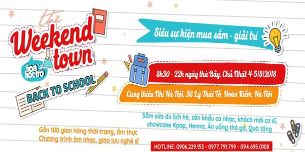 Hội Chợ The Weekend Town 2018