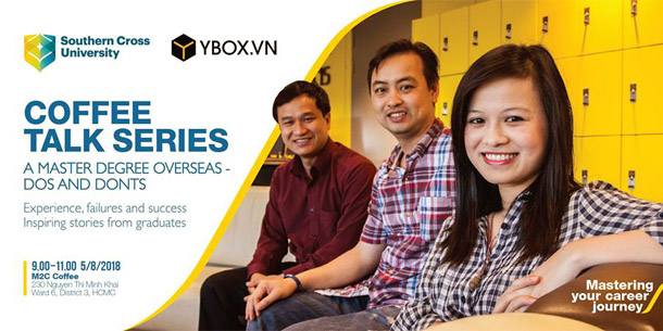 Cafe Talk chủ đề: "Du học Master & Những điều cần biết"