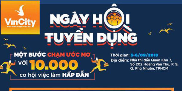 Ngày Hội Tuyển Dụng Vincity - Tân Hưng Land