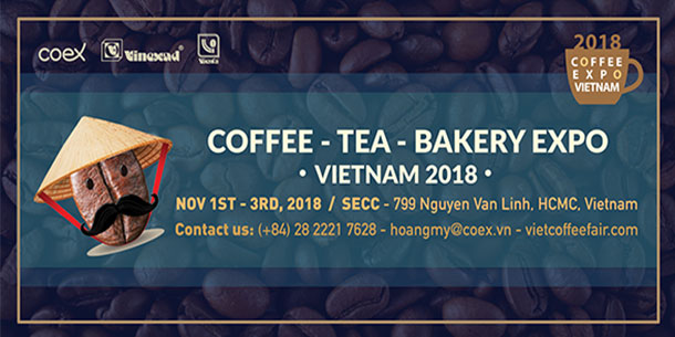 Triển Lãm Quốc Tế Cà Phê Tại Việt Nam 2018