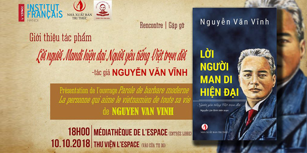 Buổi giới thiệu tác phẩm - Lời người Mandi hiện đại Người yêu tiếng Việt trọn đời