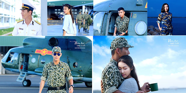 Hậu duệ mặt trời phiên bản Việt: Trang phục quân nhân đẹp không kém bản  gốc