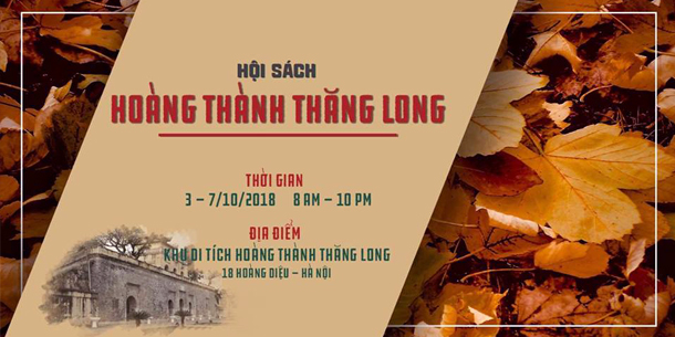 Hội sách Hoàng Thành Thăng Long Hà Nội 2018