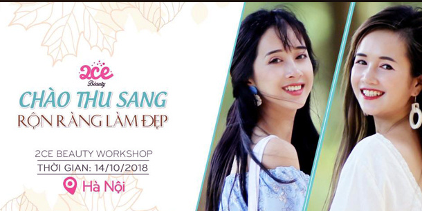 Beauty Workshop Hà Nội - Chào Thu Sang Rộn Ràng Làm Đẹp