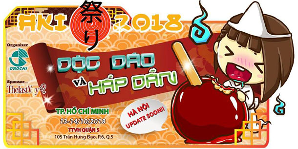 Lễ hội mùa thu Aki Matsuri 2018 tại Hồ Chí Minh