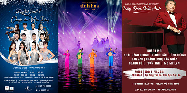 10 sự kiện văn hóa nghệ thuật, âm nhạc nổi bật trong những tháng cuối năm 2018