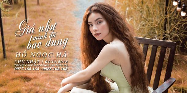 MiniShow HỒ NGỌC HÀ ngày 04/11/2018