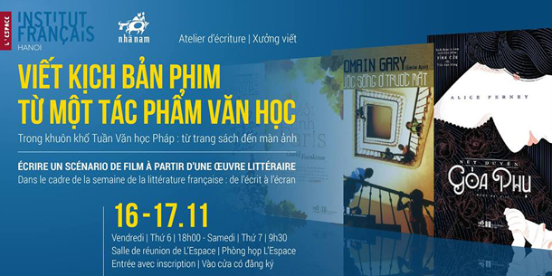 Workshop - Viết kịch bản phim từ một tác phẩm văn học