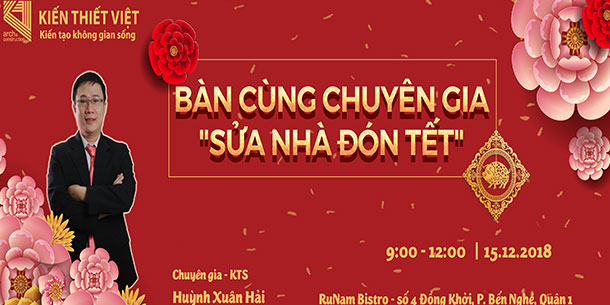 BÀN CÙNG CHUYÊN GIA "SỬA NHÀ ĐÓN TẾT"