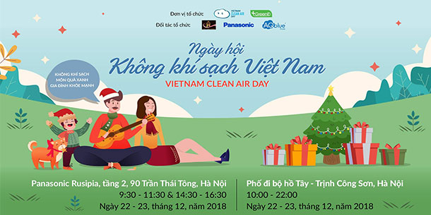 Sự Kiện Ngày Hội Không Khí Sạch Việt Nam 2018