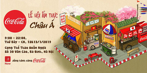 Lễ Hội Ẩm Thực Châu Á Coca-Cola 2019 (Miễn Phí Vào Cửa)