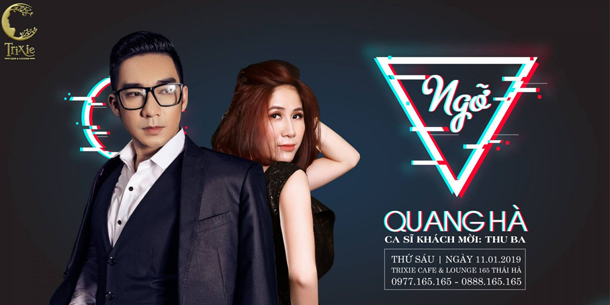 Minishow Quang Hà ngày 11.01.2019 tại Hà Nội