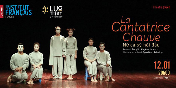 Sân khấu kịch: "Nữ ca sỹ hói đầu" của Đạo diễn Trần Lực