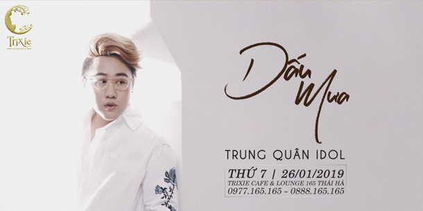 Minishow Trung Quân Idol tại Hà Nội - 26.01.2019