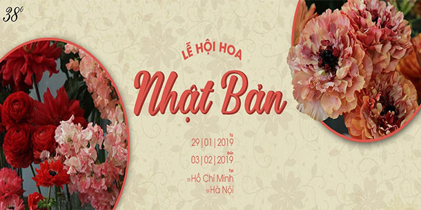 Sự kiện Lễ Hội Hoa Nhật Bản 2019