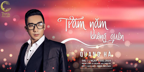 Minishow Quang Hà ngày 23.02.2019 tại Hà Nội