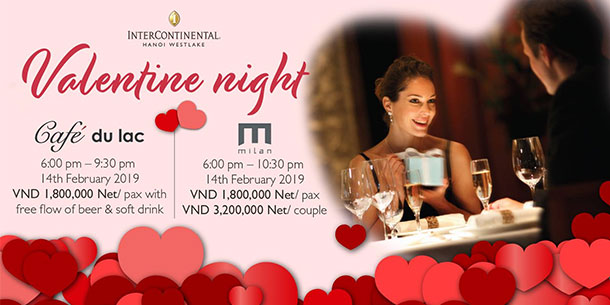 Tổng hợp các chương trình, sự kiện ẩm thực tháng 2 nổi bật của InterContinental HaNoi Westlake