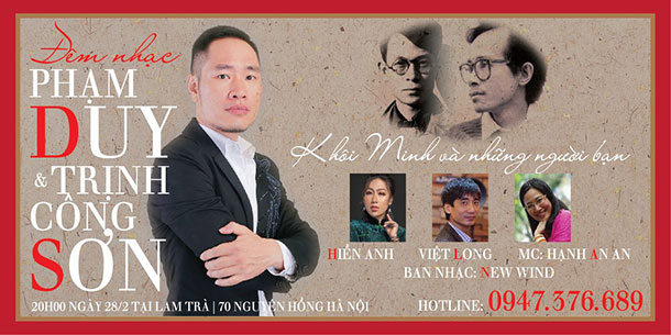 Đêm nhạc PHẠM DUY - TRỊNH CÔNG SƠN