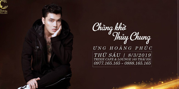 Minishow ƯNG HOÀNG PHÚC tại Hà Nội - ngày 08.03.2019