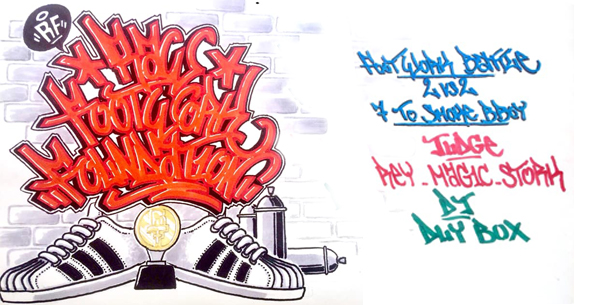 RAW FOOTWORK FOUNDATION 2019