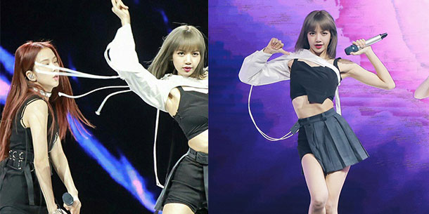 Một chiếc áo 3 người đau,  Lisa khiến Black Pink liên tục gặp 'tai nạn sân khấu'