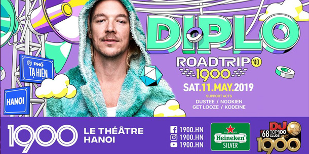 Đêm nhạc Roadtrip to 1900 No.40 - DIPLO