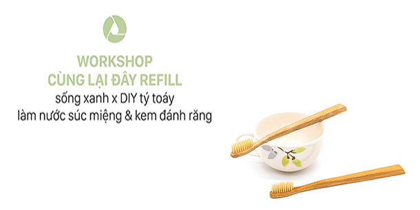Cùng Lại Đây Refill DIY Tý Toáy Làm Kem Đánh Răng, Nước SúcMiệng