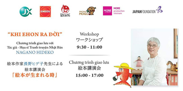 Giao lưu với tác giả, họa sĩ tranh truyện Nhật Bản Nagano Hideko