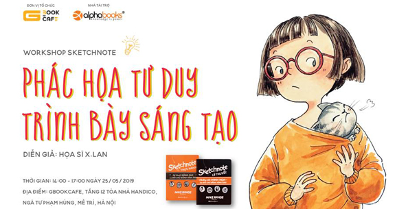 Workshop Sketchnote - Phác họa tư duy, trình bày sáng tạo