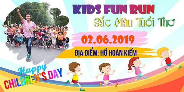 Kids Fun Run - Sắc màu tuổi thơ