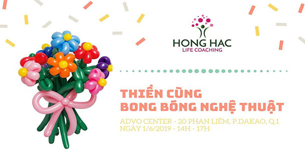Workshop Thiền Cùng Bong Bóng Nghệ Thuật