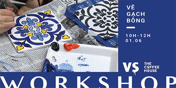Workshop: Vẽ gạch bông