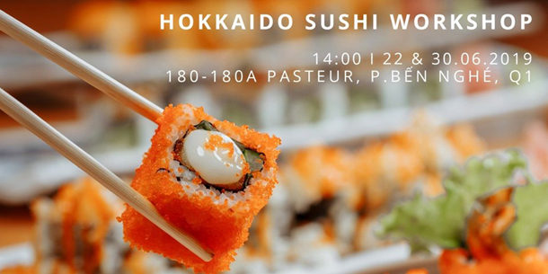 Workshop học làm sushi cho cả gia đình - Sushi Hokkaido Sachi