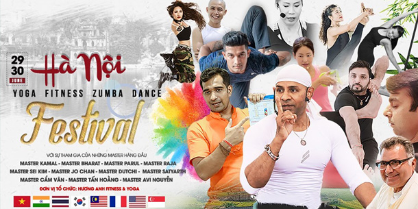 HÀ NỘI, YOGA, FITNESS, ZUMBA DANCE FESTIVAL
