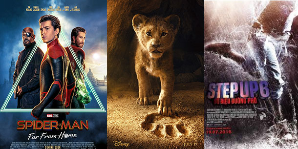 Phim chiếu rạp tháng 07/2019: ý nghĩa, hài hước đến phim điện ảnh hành động đầy kịch tính