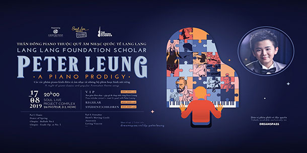 Đêm nhạc “Peter Leung – A Piano Prodigy”