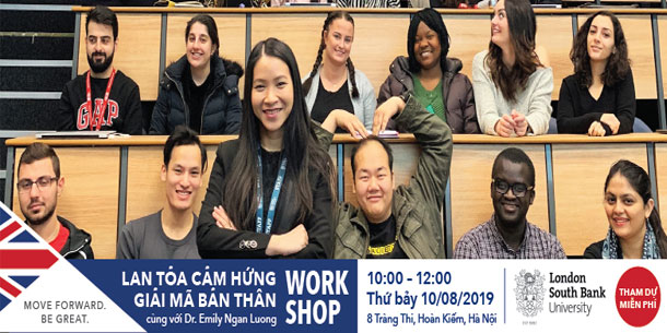 Workshop: Lan Tỏa Cảm Hứng - Giải Mã Bản Thân